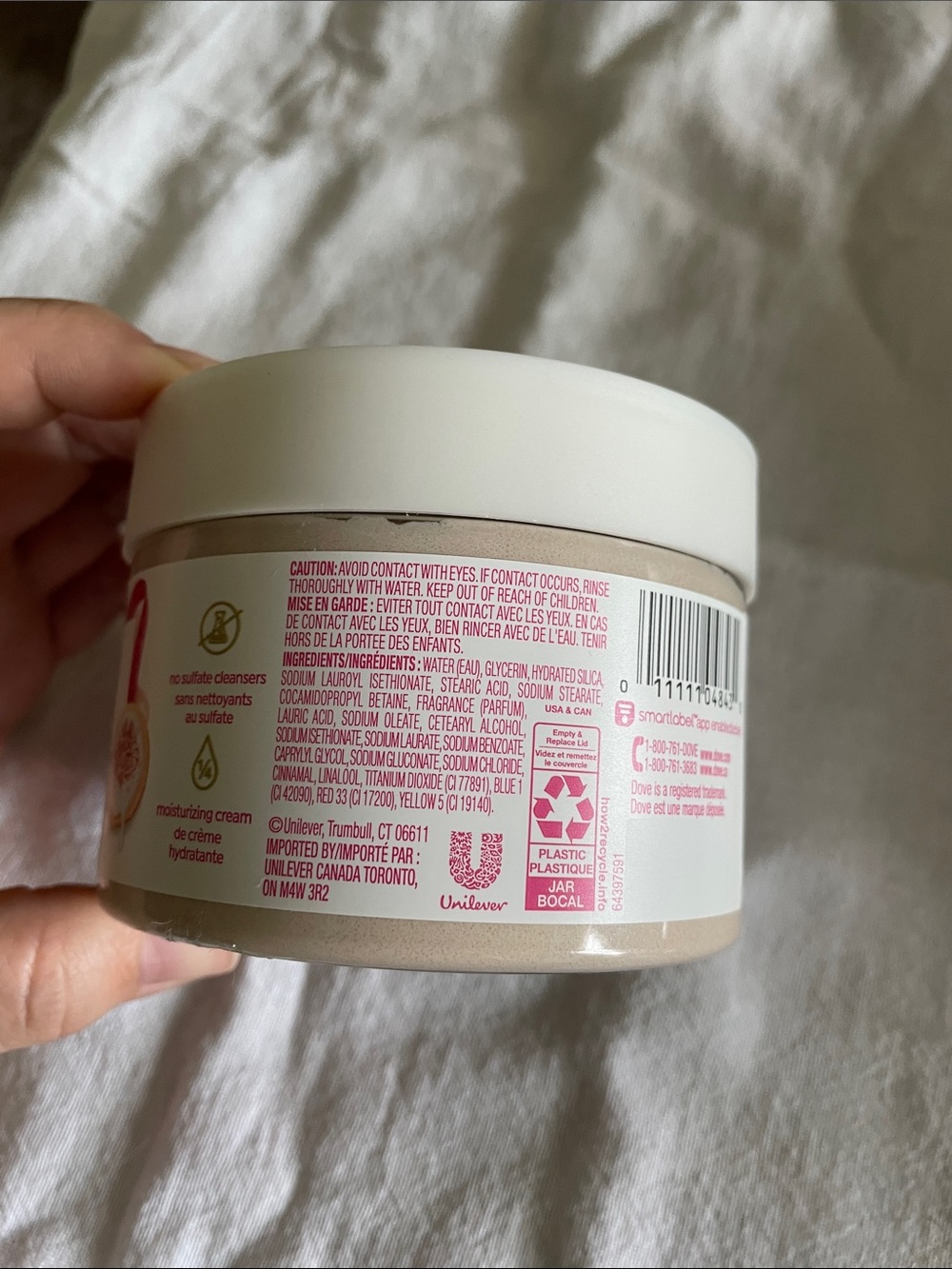 Dove Sugar Cookie Sprinkle Body Scrub - Pink - Picture 2 of 3